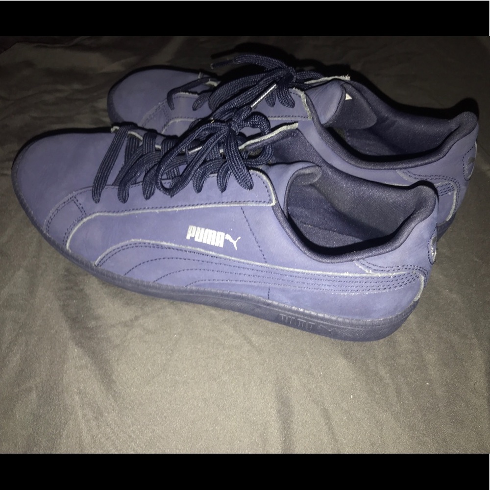 PUMA COBALT BLUE SUEDE CLASSIC SHOES